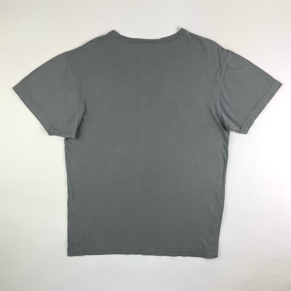 Alternative Vintage Soft Basic Dark Grey Tee - image 5